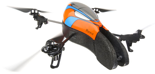 Parrot AR.Drone pour iPhone, iPod Touch & iPad, compatible Andoid - Bleu
