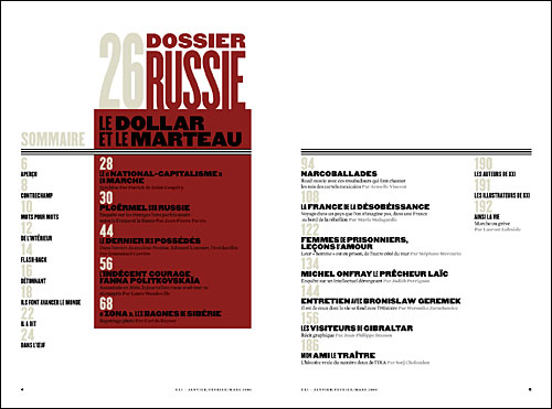 XXI Russie le dollar et le marteau
