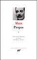 Propos&nbsp;-&nbsp;Alain