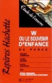 W ou Le souvenir d'enfance