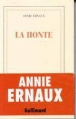 La honte&nbsp;-&nbsp;Annie Ernaux