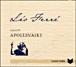 Léo Ferré&nbsp;-&nbsp;Léo Ferré chante Apollinaire