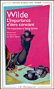 L'importance d'être constant&nbsp;-&nbsp;Oscar Wilde