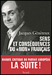 Sens et conséquences du 
