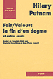 L'effondrement de la dichotomie&nbsp;-&nbsp;Hilary Putnam