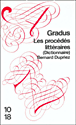 Gradus, les procédés littéraires&nbsp;-&nbsp;Bernard Dupriez