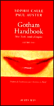 Le Gotham handbook&nbsp;-&nbsp;Paul Auster, Sophie Calle