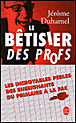 Le bêtisier des profs&nbsp;-&nbsp;Jérôme Duhamel