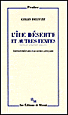 L'île déserte et autres textes&nbsp;-&nbsp;Gilles Deleuze