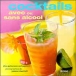 Cocktails avec et sans alcool