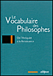 Le vocabulaire des philosophes&nbsp;-&nbsp;Collectif