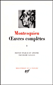 Oeuvres complètes&nbsp;-&nbsp;Charles-Louis de Secondat Montesquieu