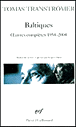 Baltiques&nbsp;-&nbsp;Tomas Tranströmer