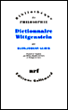 Dictionnaire Wittgenstein&nbsp;-&nbsp;H.J. Glock