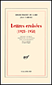 Lettres croisées&nbsp;-&nbsp;Jean Tardieu, Maurice Martin Du Gard