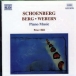 Alban Berg, Anton Webern, Arnold Schoenberg&nbsp;-&nbsp;Pièces pour piano - Sonate / op.1 - Variations / op.27