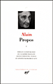 Propos&nbsp;-&nbsp;Alain