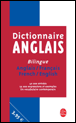 Dictionnaire de poche anglais bilingue
