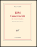 Carnet inédit dit carnet de Londres&nbsp;-&nbsp;Paul Valéry