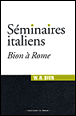 Séminaires italiens&nbsp;-&nbsp;Wilfred Ruprecht Bion