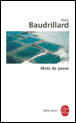 Mots de passe&nbsp;-&nbsp;Jean Baudrillard
