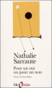 Pour un oui ou pour un non&nbsp;-&nbsp;Nathalie Sarraute