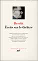 Ecrits sur le théâtre&nbsp;-&nbsp;Bertolt Brecht