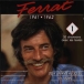 Jean Ferrat&nbsp;-&nbsp;Jean Ferrat 1961 / 1962 / vol.1