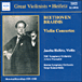 Ludwig van Beethoven, Johannes Brahms&nbsp;-&nbsp;Concertos pour violon