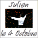 Julien Clerc&nbsp;-&nbsp;4 octobre
