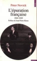 L'Epuration française&nbsp;-&nbsp;Peter Novick