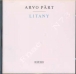 Arvo Pärt&nbsp;-&nbsp;Litany