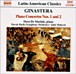 Alberto Ginastera&nbsp;-&nbsp;Concertos pour piano N°1, opus 28 et N°2, opus 39