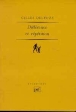 Difference et repetition&nbsp;-&nbsp;G. Deleuze