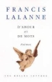 D'amour et de mots