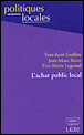 L'achat public local&nbsp;-&nbsp;Yves-René Guillou, Jean-Marc Binot, Yves-Marie Legrand