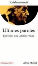 Ultimes paroles