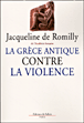 La Grèce antique contre la violence