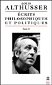 Ecrits philosophiques et politiques&nbsp;-&nbsp;Louis Althusser
