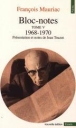 Bloc-notes&nbsp;-&nbsp;Jean Touzot, François Mauriac