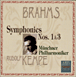 Johannes Brahms&nbsp;-&nbsp;Symphonies N°1 et N°3