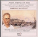 Bohuslav Martinu&nbsp;-&nbsp;Paris, Printemps 1932 : 2 danses - Sonates - Ritournelles - 2 chansons - Sérènade N°2