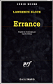 Errance&nbsp;-&nbsp;Lawrence Block