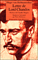 Lettre de Lord Chandos&nbsp;-&nbsp;Hugo Von Hofmannsthal