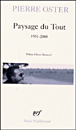 Paysage du tout&nbsp;-&nbsp;Pierre Oster