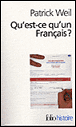 Qu'est-ce qu'un français ?&nbsp;-&nbsp;Patrick Weil