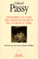 Mémoires du chef des services secrets de la France libre