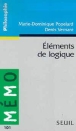 Eléments de logique&nbsp;-&nbsp;Marie-Dominique Popelard, Denis Vernant