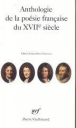 Anthologie de la poésie française au XVIIe siècle&nbsp;-&nbsp;Jean-Pierre Chauveau