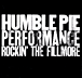 Humble Pie&nbsp;-&nbsp;Performance